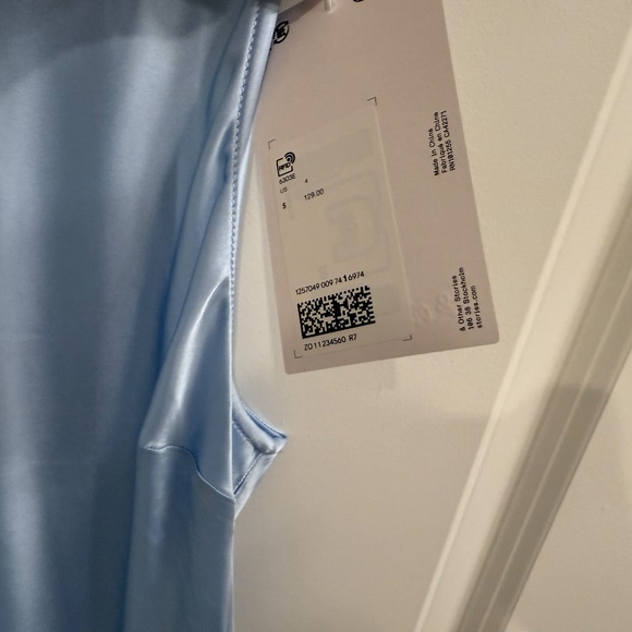 &Other Stories Sleeveless Satin Midi Dress - Picture 6 of 8